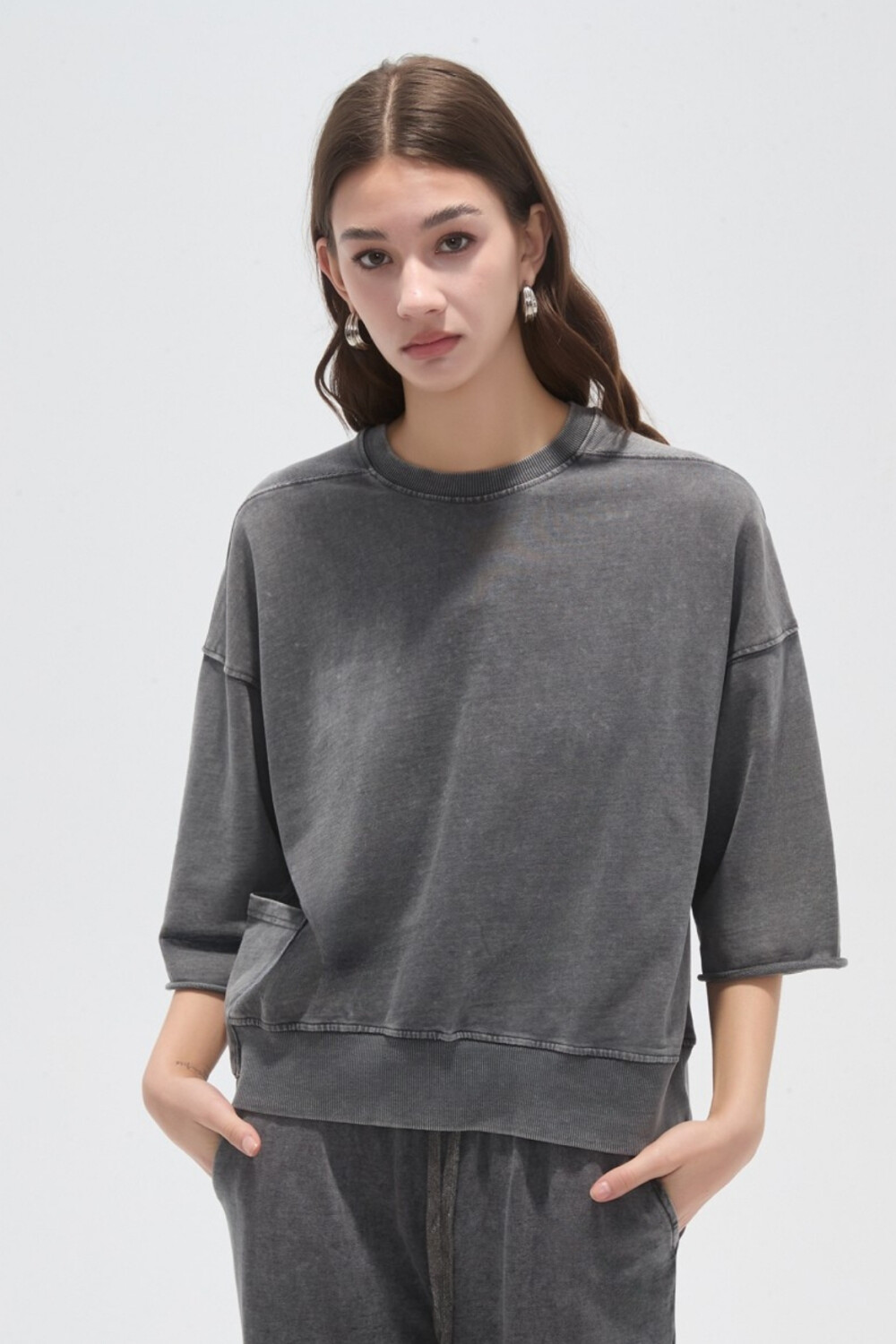 Buzo Dimba Gris Oscuro