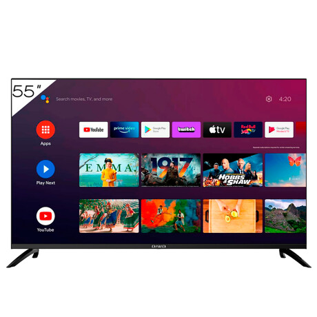 Smart Tv Aiwa 55'' Led 4k Hdr Google TV Comando De Voz Smart Tv Aiwa 55'' Led 4k Hdr Google TV Comando De Voz