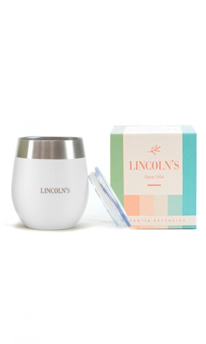 MATE HYDRUS ACERO INOXIDABLE BLANCO