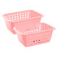 Set x2 Canasto grande 5,2 lts ROSADO