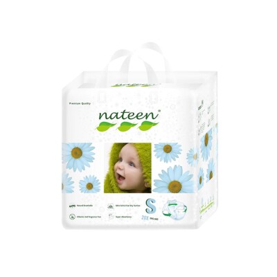 Pañales Premium Talle S Nateen 20 Unidades Pañales Talle S Nateen X20 Uni
