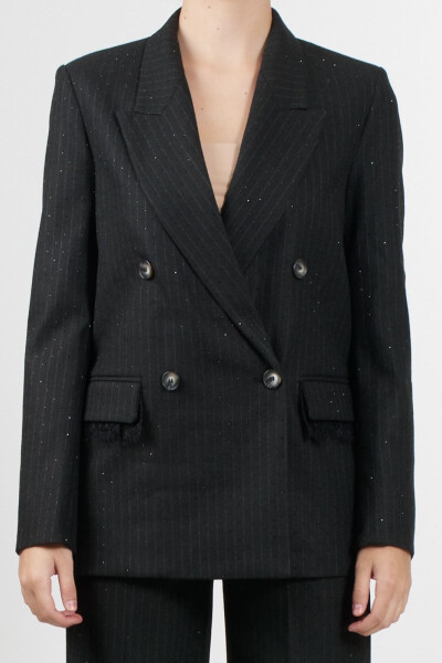 CHAQUETA Negro