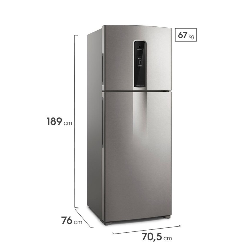 Heladera Electrolux EL-IT70S inox. inverter Heladera Electrolux EL-IT70S inox. inverter