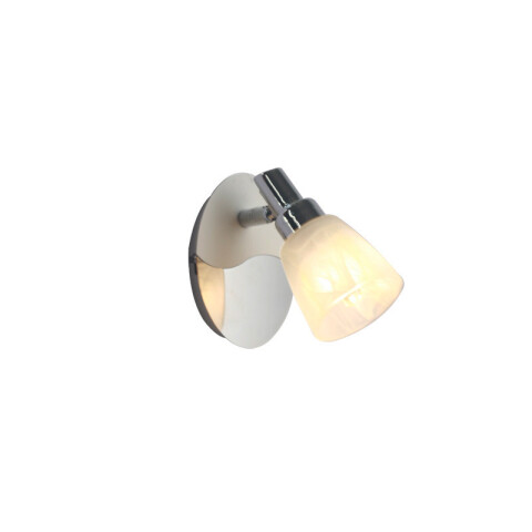 Lámpara de pared metálica con spot vidrio G9 IX9716X