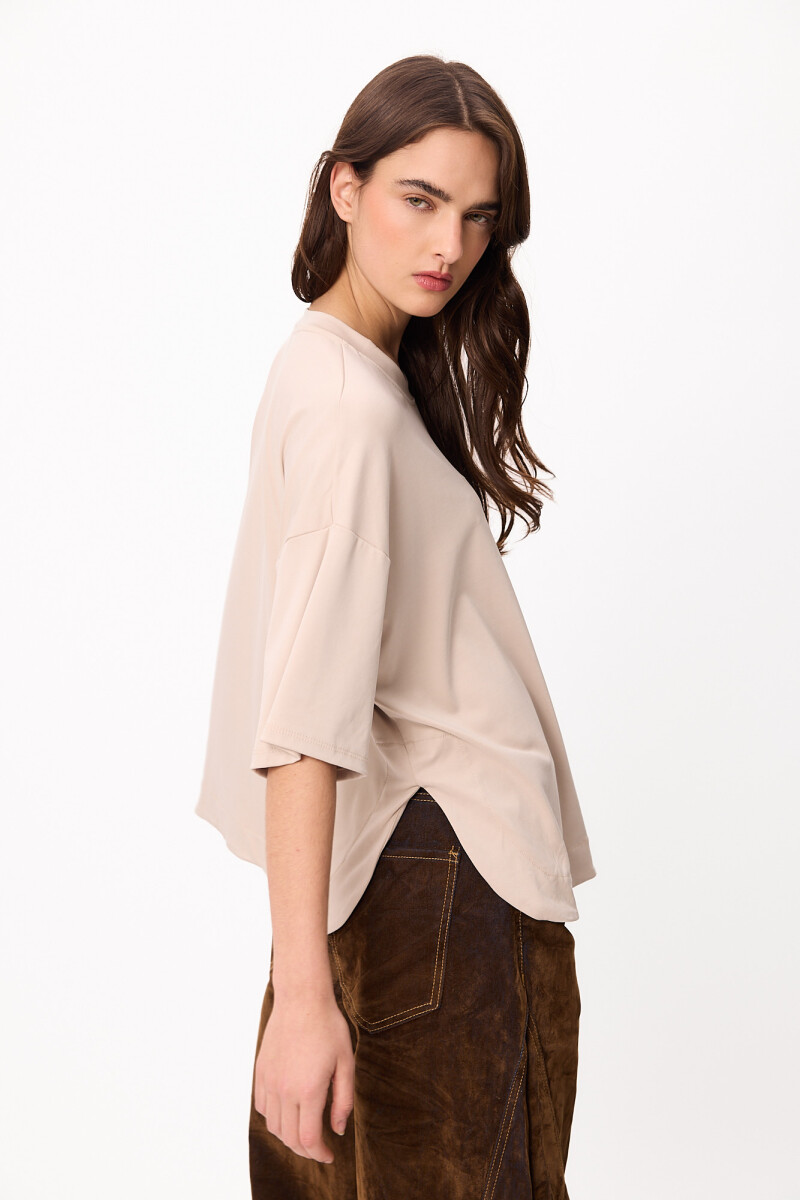 Tshirt Riot Beige