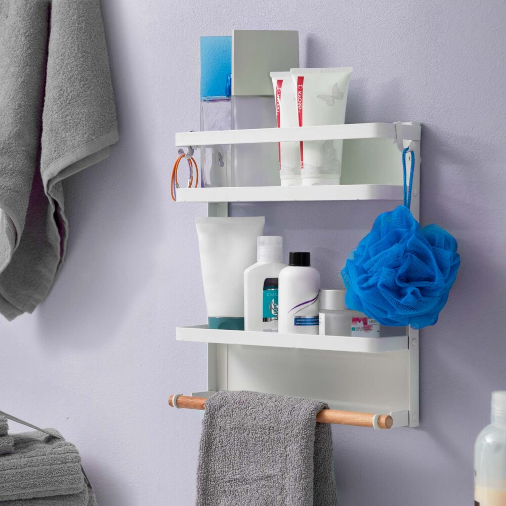 ORGANIZADOR MAGNÉTICO HIERRO-IMAN-Y-MADERA BLANCO V0103239