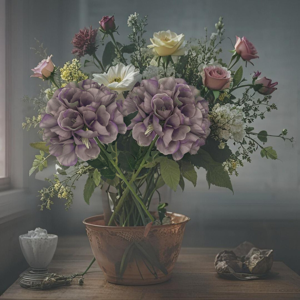 Flor x1 - Violeta 