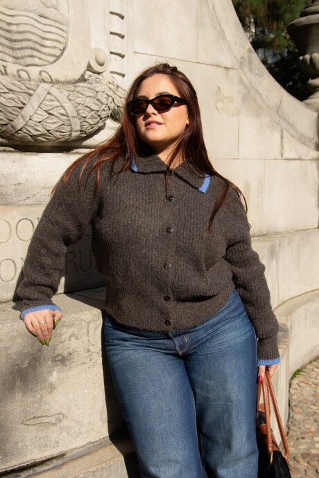 Cardigan Aurora Gris