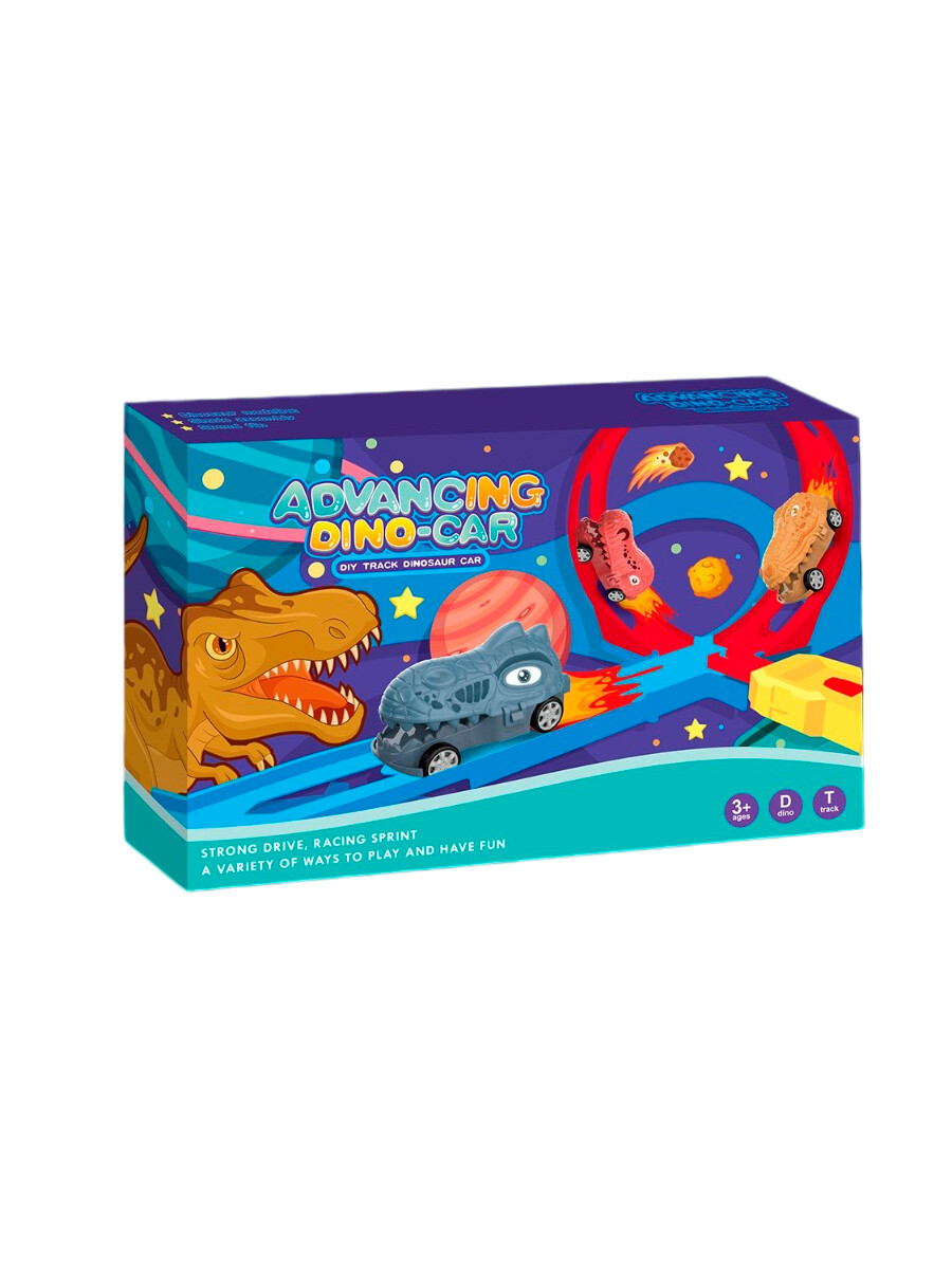 PISTA CON AUTITO EYECCION - AZUL 