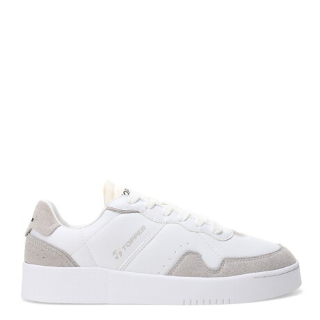 Championes Unisex Topper Terre Suede Blanco - Gris