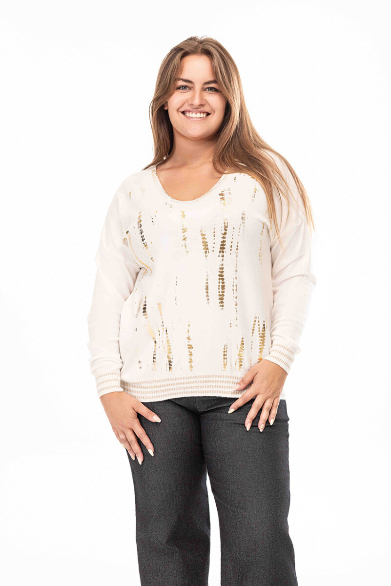 Sweater Madrid - Blanco 