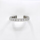 Anillo Sin Fin Antiguo En Oro 18K Y Brillantes Anillo Sin Fin Antiguo En Oro 18K Y Brillantes