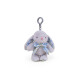 Llavero bunny plush gris