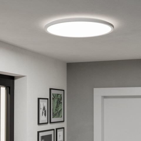 Plafón blanco LED redo. 16,8W blanco dinám. Ø500mm EG3617