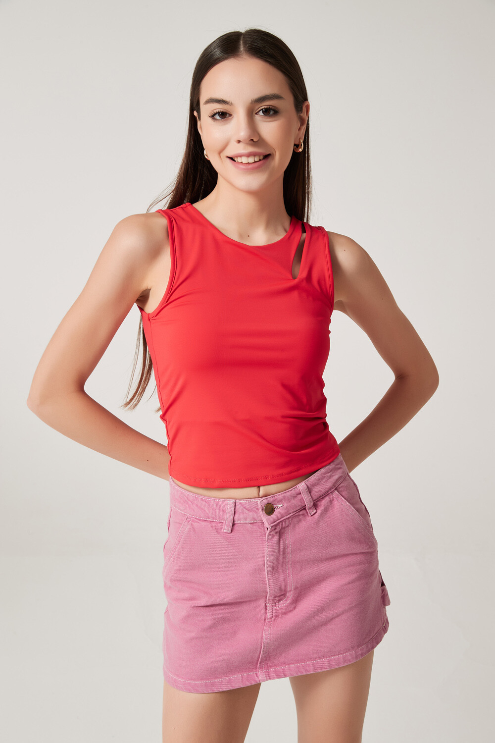 Musculosa Wong Rojo