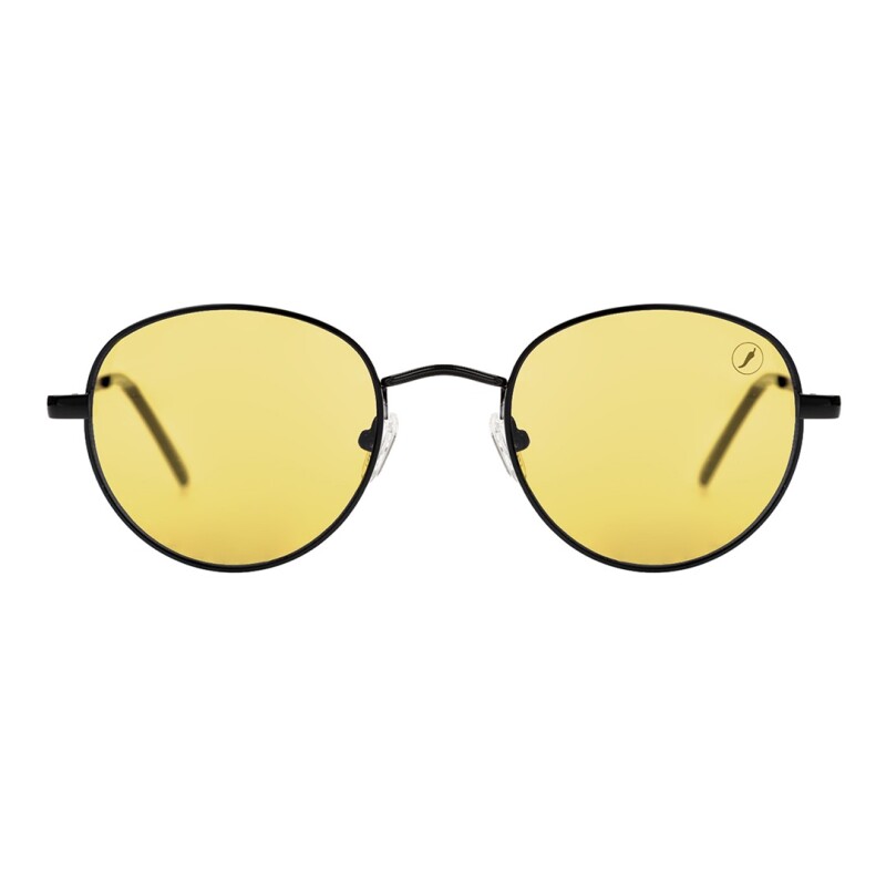 Lentes de Sol Chilli Beans Unisex Rodas Negro - Amarillo