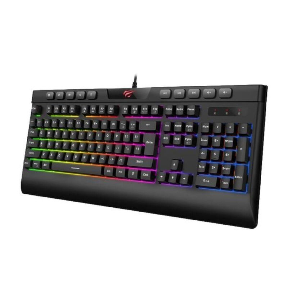 Teclado Havit Kb500 Rgb (Cable) 
