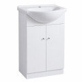 MUEBLE DE BAÑO DOS PUERTAS CON BACHA / COLOR BLANCO Mueble De Baño Dos Puertas Con Bacha / Color Blanco