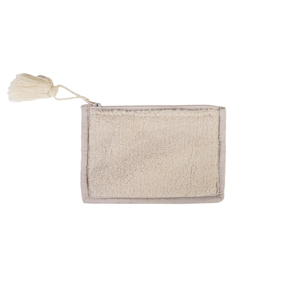 NECESSAIRE CORDERITO NATURAL-BEIGE