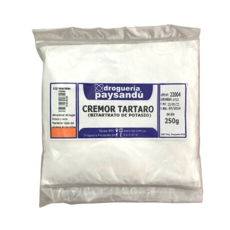 Cremor tártaro 250 g