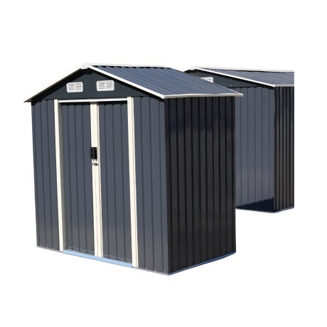 Caseta Galpon Jardin Lumax Hampton Gris Oscuro Caseta Galpón Jardín Lumax Hampton Gris Oscuro 193x121x190 Caseta Galpon Jardin Lumax Hampton Gris Oscuro Caseta Galpón Jardín Lumax Hampton Gris Oscuro 193x121x190