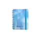 Cuaderno pastel A5 celeste