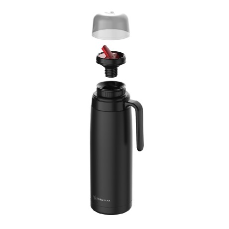 Termo Termolar R-evolution 1lt - 5 Años De Garantía Acero Negro