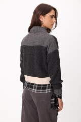 Sweater Lumber Gris