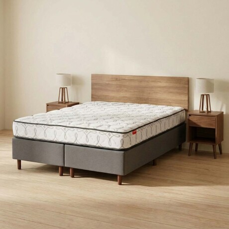 SOMMIER DE ESPUMA VANILA HOME QUEEN