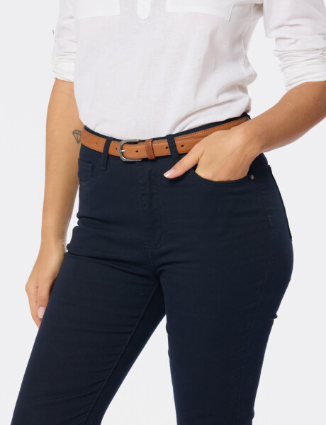 PANTALON 5 BOLSILLOS Azul