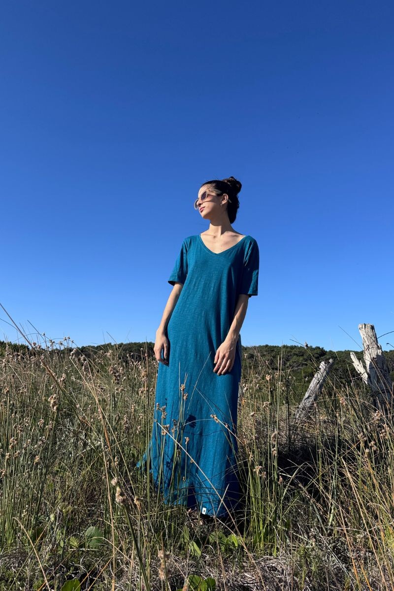 Vestido largo Lake Petróleo
