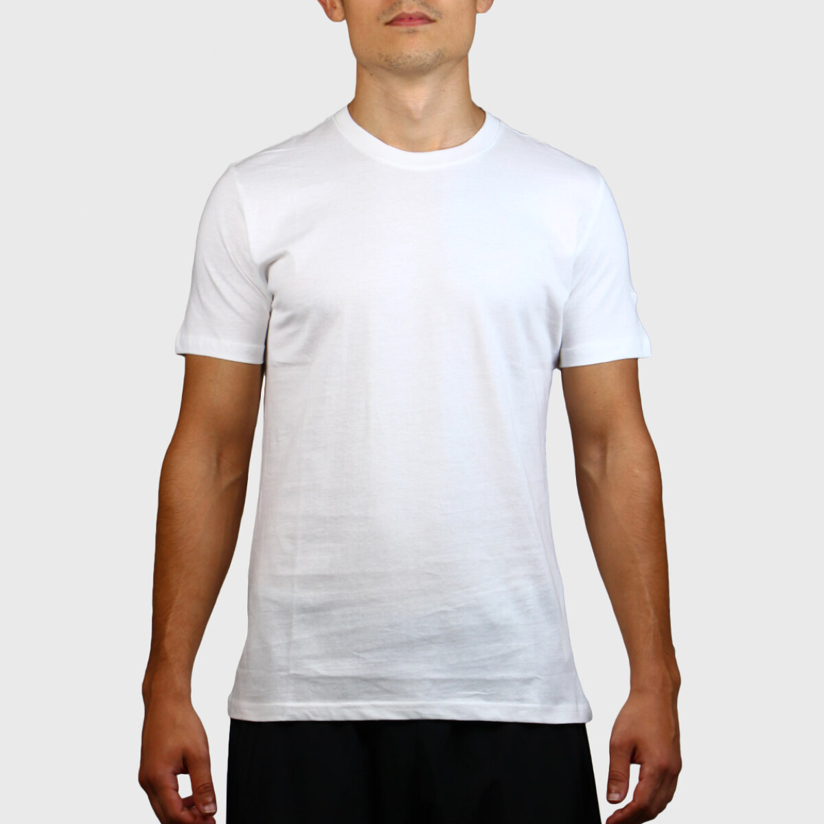 Diadora Hombre T-Shirt Deportivo Crew Neck - Blanco 