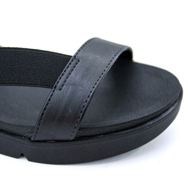 Sandalias - Beira Rio - Beira Rio Sandalia Casual Baja de Mujer - 8387.505-16773 Negro-negro