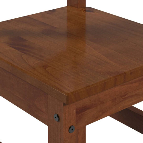 Conjunto de Comedor 4 sillas Brunei Nogal
