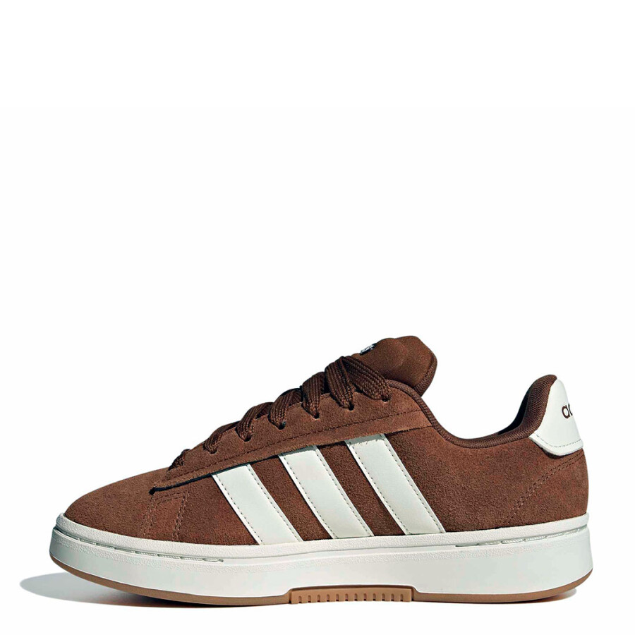 Championes de Mujer Adidas Championes Grand Court Alpha Marron - Blanco