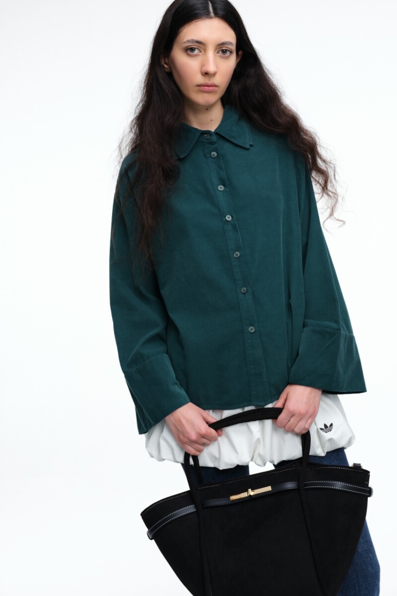 CAMISA AMPLIA Verde