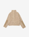 Knitwear Sweaters Sweater Tejido Con Botones - Marron Beige