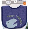 Set x4 baberos Lfriends impermeables dino