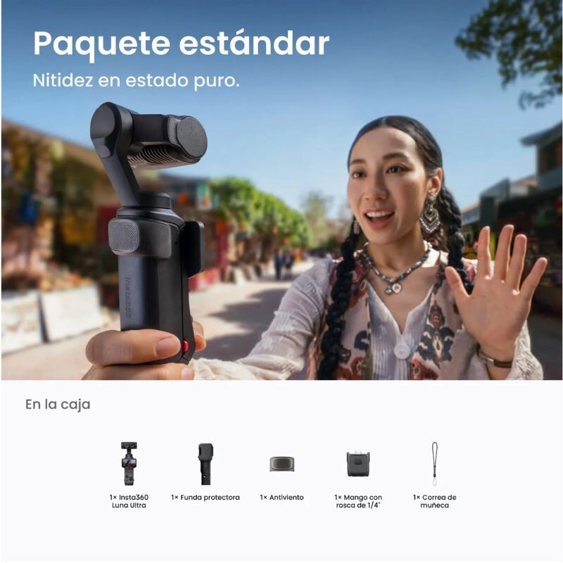 Camara Insta 360 Luna Ultra 8K Leica Camara Insta 360 Luna Ultra 8K Leica