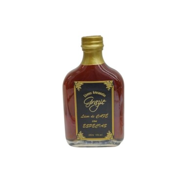 Licor De Café Petaca Grazie Licor De Cafe Grazie Petaca