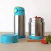 Vaso termico toddler BUBA celeste metal