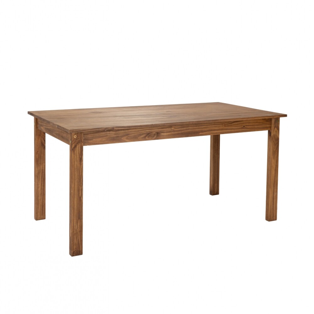 Juego De Comedor Lucia Plus 6 Sillas - Madera Oscuro