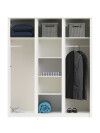 Armario VEDDE 220x197 c/espejo blanco Armario VEDDE 220x197 c/espejo blanco