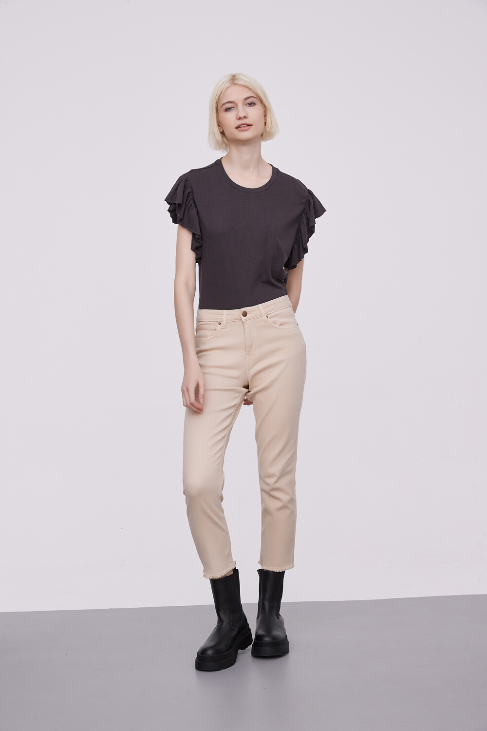 Pantalon Argus Beige Claro