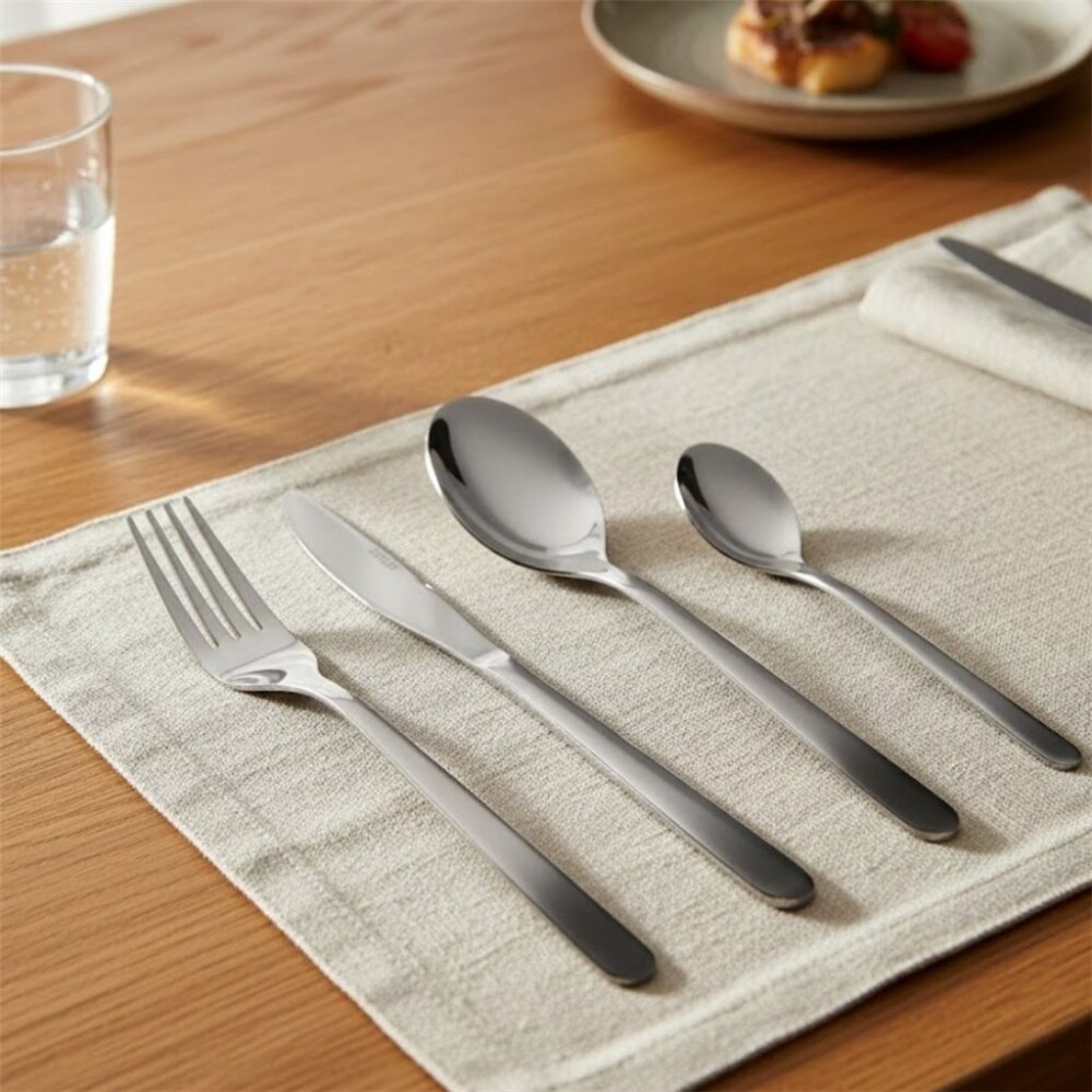 Set de 16 Cubiertos de Acero Inoxidable Berlin SET 16 PIEZAS CUBIERTOS ACERO INOX """"BERLIN""""