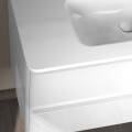 MUEBLE DE BAÑO MODELO DAI 60 CM BLANCO CON MESADA Mueble De Baño Modelo Dai 60 Cm Blanco Con Mesada