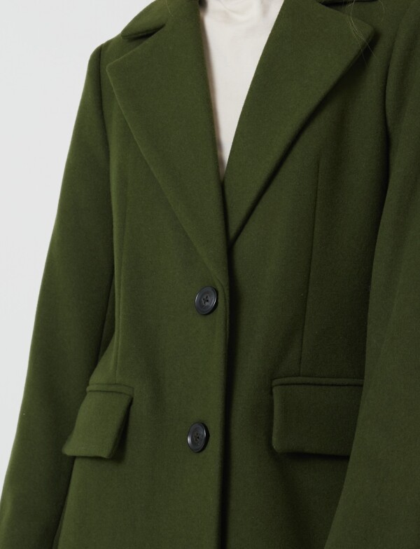 Tapado Largo Lana VERDE