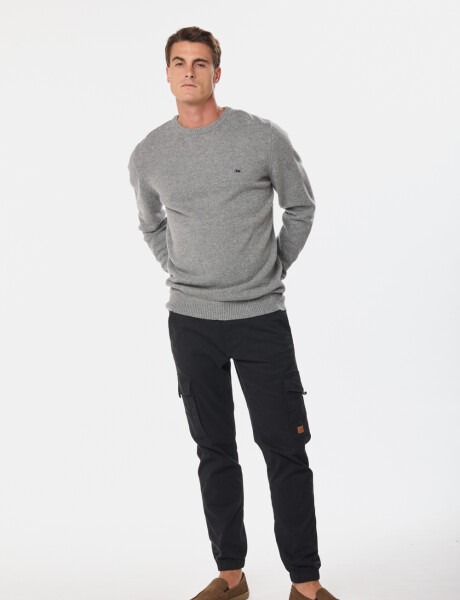 PANTALÓN CARGO Negro