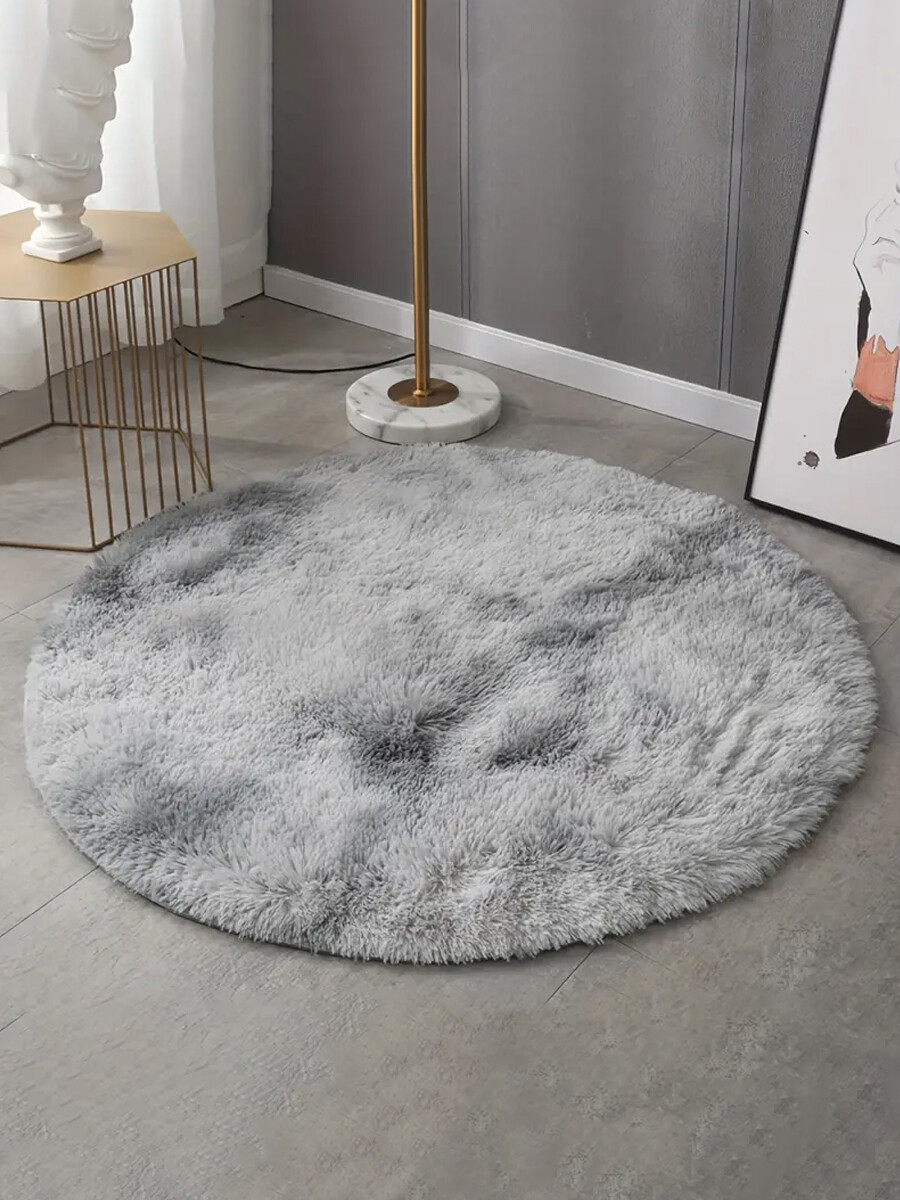 ALFOMBRA DE PELO - GRIS 