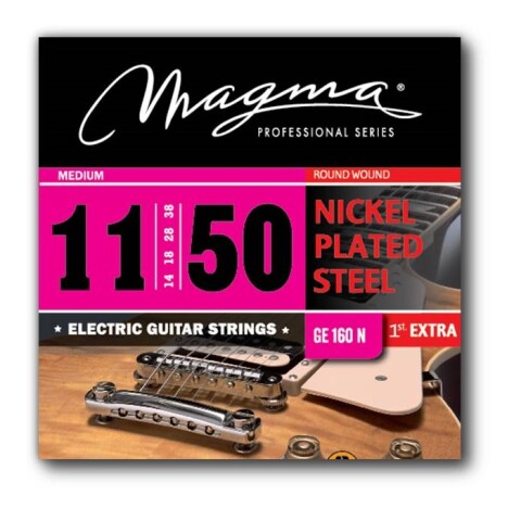 Encordado Guitarra Electrica Magma Nickel .011 GE160N Unica